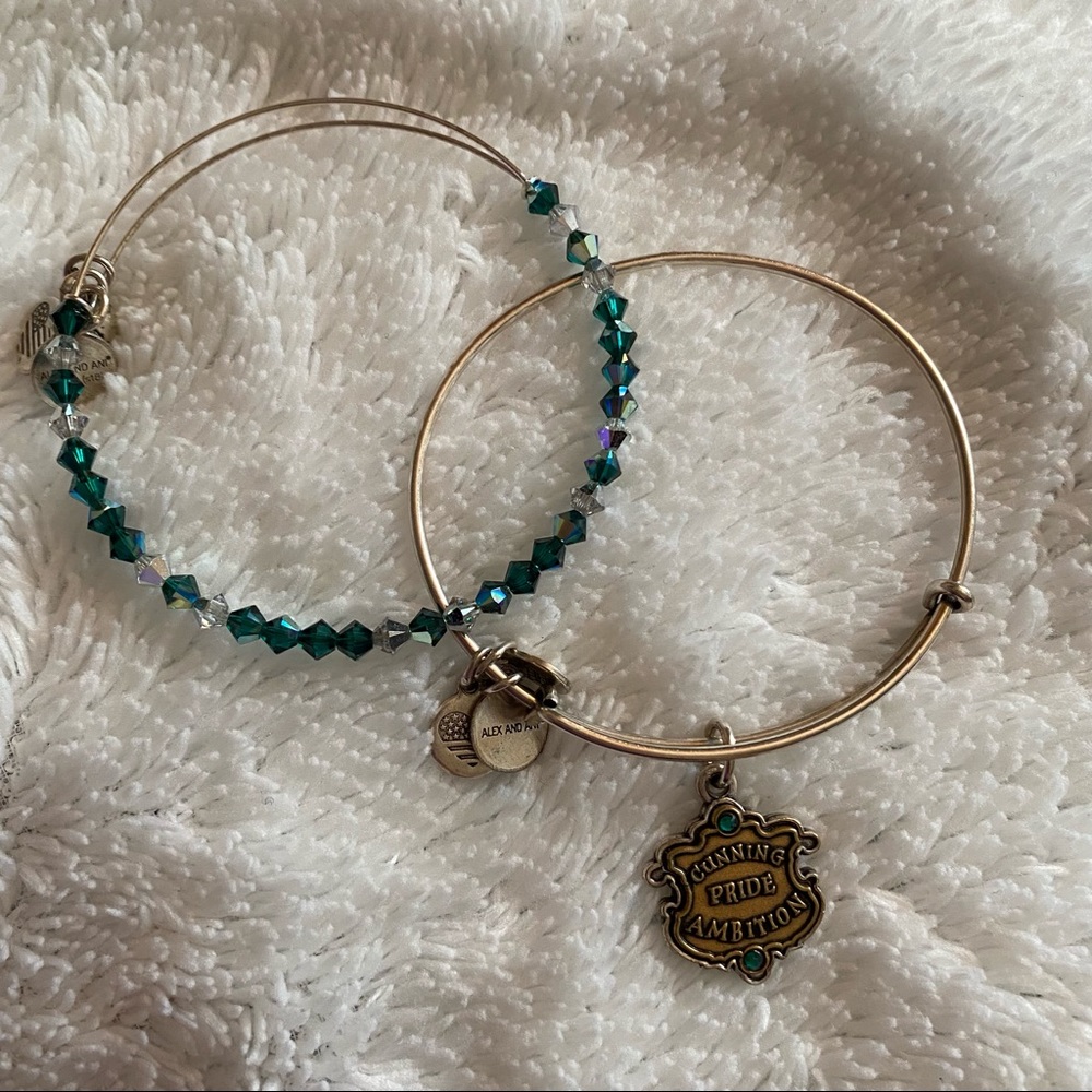 Slytherin Alex and Ani set